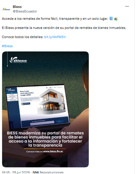 biess renueva su portal
